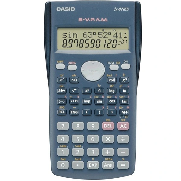 ماشين حساب طرح casio fx-82ms