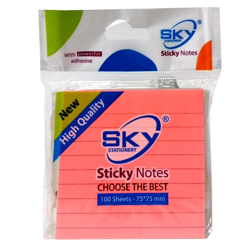 استیکر خط دار مربع sky
