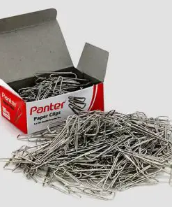 گيره كاغذ فلزي نقره اي panter