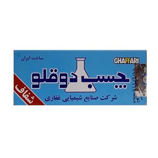 چسب دوقلو شفاف غفاري